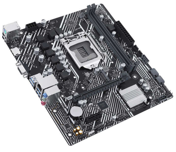 ASUS PRIME H510M-K R2.0, LGA1200, H470, 2*DDR4, 4*SATA, 1*M.2, 4*USB 3.2, 1*PCIx16, 1*PCIx1, VGA+HDMI, mATX; 90MB1E80-M0EAY0