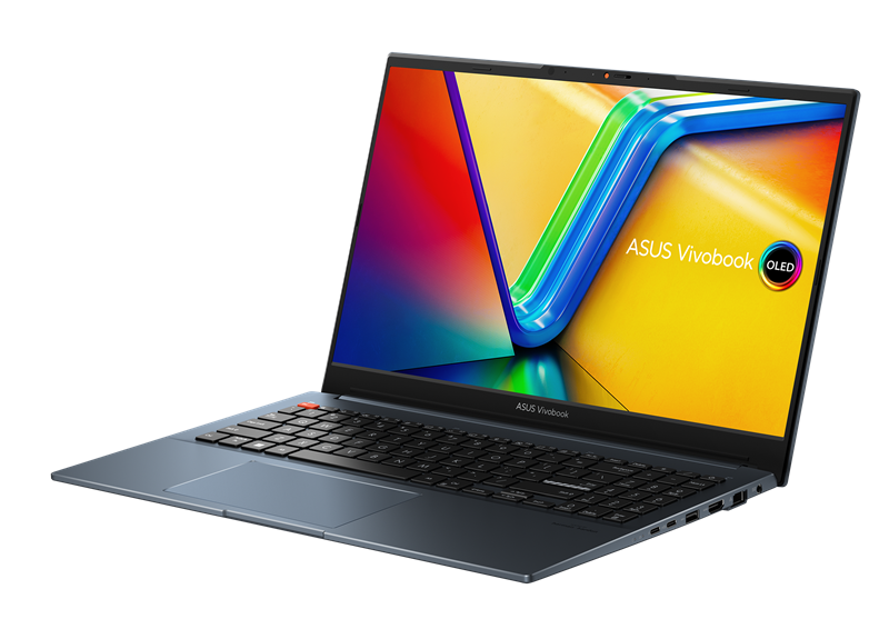 ASUS Vivobook Pro 15 OLED K6502VJ-MA143 Intel Core™ i5-13500H/DDR5 16GB/512GB M.2 SSD/15.6" 3К (2880 x 1620)OLED Touch 120Hz)/RTX3050(4GB GDDR6)/No OS/TQuiet Blue/1,8Kg/RU_EN_Keyboard