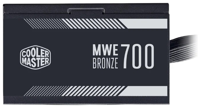 Cooler Master MWE Bronze, 700W, ATX, 120mm, 8xSATA, 4xPCI-E(6+2), APFC, 80+ Bronze
