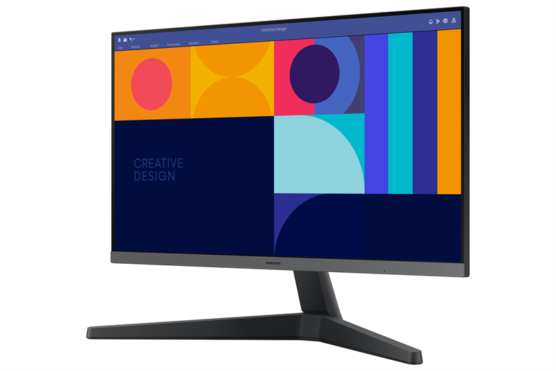 Samsung 24" Essential S3 S24C330GAI IPS LED 16:9 1920x1080 4ms 250cd 1000:1 178/178/100Hz HDMI DP VESA Tilt Black