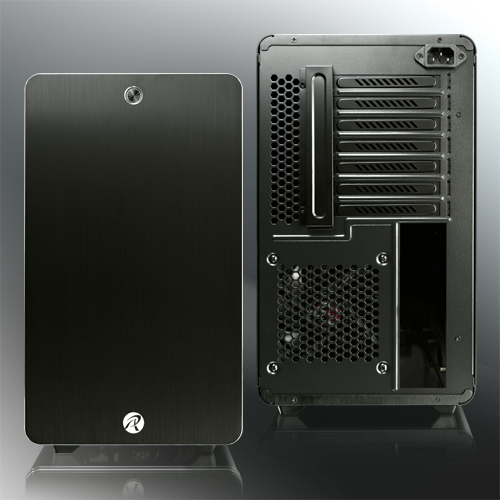Raijintek THETIS BLACK CLASSIC (Aluminum, ATX; 1.5mm Aluminum side panel; 120x120x25 O-type LED fan pre-installed at rear; 2*USB3.0; Supports 3.5 HDD *2 + 2.5 SSD *2 ; 7 PCI slots; Rubber feet)