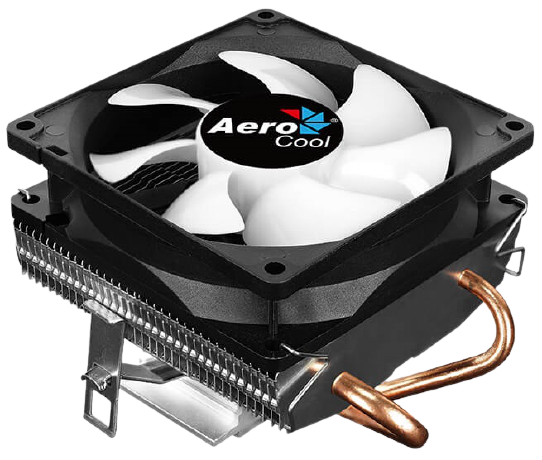 Aerocool Air Frost 2 110W / FRGB / 3-Pin / Intel 115*/775/1200/1700 /AMD / Heat pipe 6mm x2