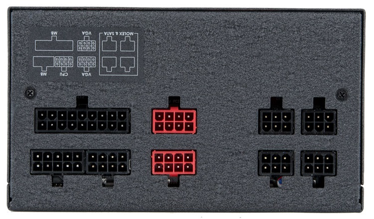Chieftec CHIEFTRONIC PowerPlay GPU-750FC (ATX 2.3, 750W, 80 PLUS GOLD, Active PFC, 140mm fan, Full Cable Management, LLC design, Japanese capacitors)