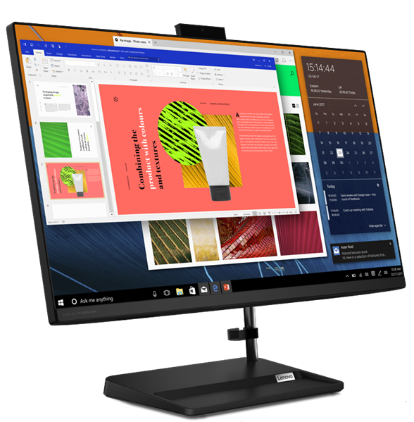 Lenovo IdeaCentre AIO 3 27ALC6 27" FHD (1920x1080) IPS 250N, Ryzen 7 7730U, 2x8GB SO-DIMM DDR4-3200, 512GB SSD M.2, Radeon Graphics, WiFi 6, BT, 0.5MP Cam, USB KB&Mouse, NoOS, Black, 1Y
