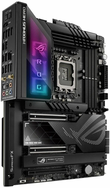 ASUS ROG MAXIMUS Z790 HERO, LGA1700, Z790, 4*DDR5, 6*SATA, 5*M.2, 9*USB 3.2, 2*USB4, Type-C, 3*PCIx16, HDMI, ATX; 90MB1CI0-M0EAY0