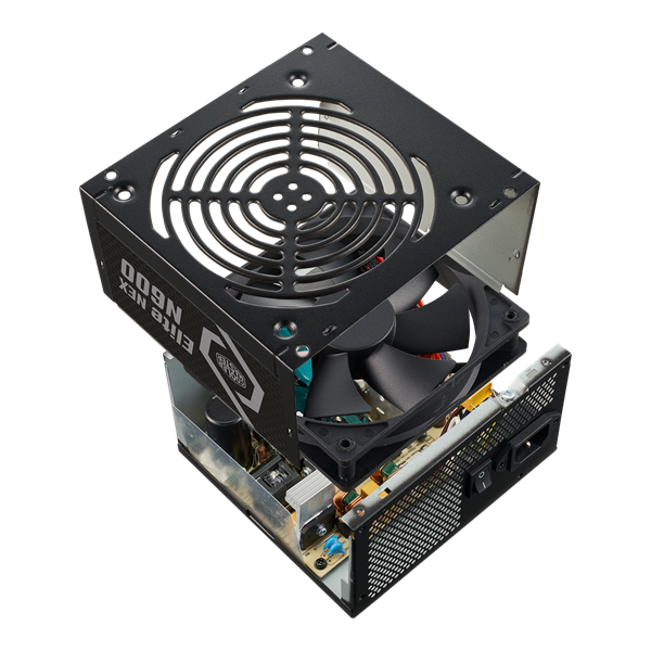 Cooler Master Elite NEX N600, 600W, ATX, 120mm, 5xSATA, 2xPCI-E(6+2), 3xMolex, APFC, EU Cable