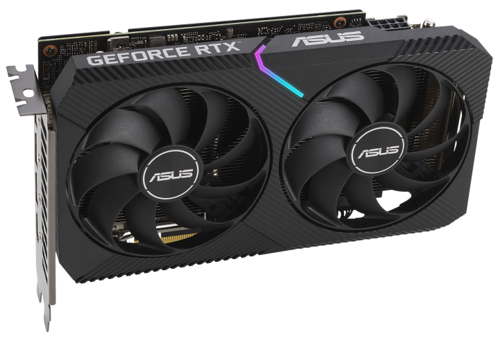 ASUS DUAL-RTX3060-12G-V2//RTX3060 HDMI*1 DP*3 12G D6