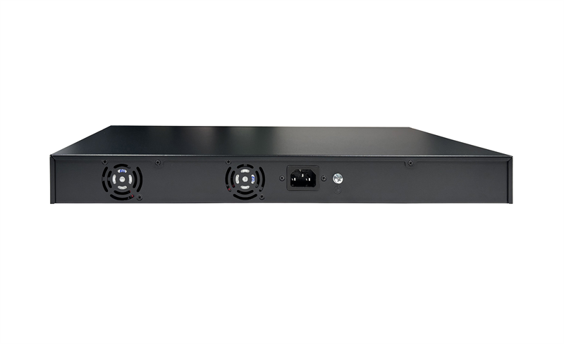 ORIGO Неуправляемый PoE-коммутатор, 26x1000Base-T (24x1000Base-T PoE), 2x1000Base-X SFP, PoE-бюджет 370 Вт, комплект для установки в 19" стойку