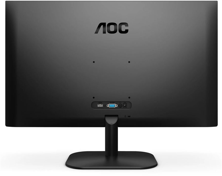 23,8" AOC 24B2XDA 1920x1080, WLED, 16:9, IPS, 250 cd, 1000:1, 20M:1, 4ms, 178/178, VGA, DVI, HDMI, 75Hz, Speakers, Tilt, Внеш, VESA, Black, 3y