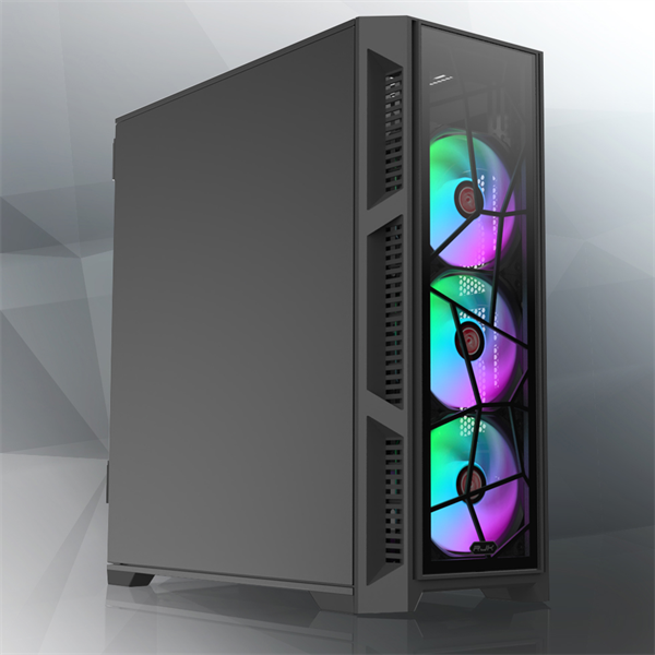 Raijintek AGOS ULTRA TG4 (E-ATX; 4pcs ARGB 120x120x25mm fans pre-installed; Type C + USB3.0 port; 4.0mm Tempered glass with hinge design; 3.5 HDDx2 + 2.5 SSD/HDDx3)