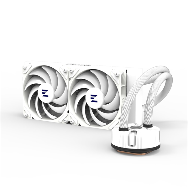 Zalman CPU Liquid Cooler 240mm, ARGB, White