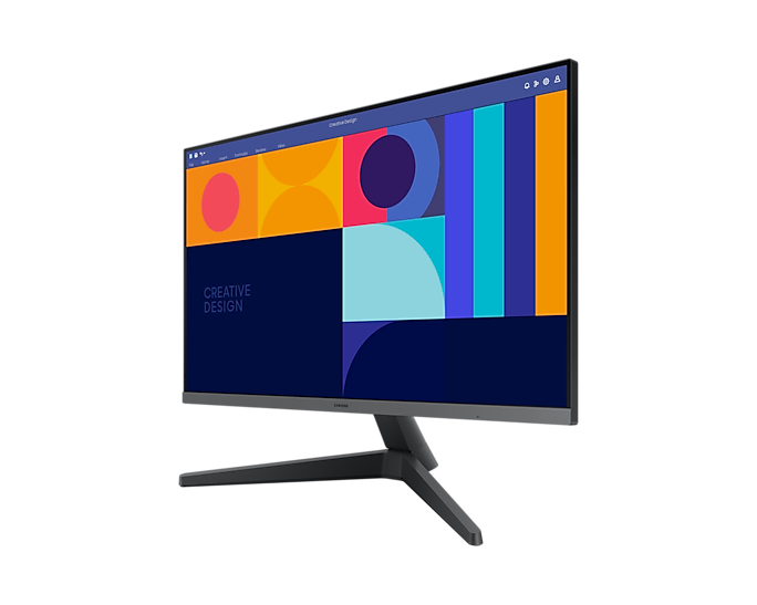 Samsung 27" Essential S3 S27C330GAI IPS LED 16:9 1920x1080x100Hz 4ms 250cd 1000:1 178/178 HDMI DP VESA Tilt Black