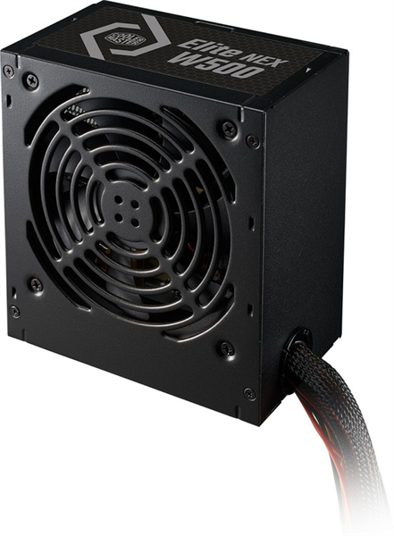 Cooler Master Elite NEX W500, 500W, ATX, 120mm, 5xSATA, 2xPCI-E(6+2), 3xMolex, APFC, Bulk w/EU cord