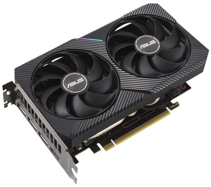 ASUS DUAL-RTX3060-12G-V2//RTX3060 HDMI*1 DP*3 12G D6