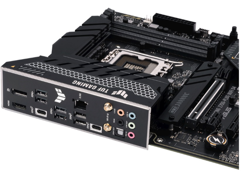 ASUS TUF GAMING Z790-PLUS WIFI D4, LGA1700, Z790, 4*DDR4, 4*SATA, 4*M.2, 6*USB 3.2, Type-C, 2*PCIx16, 1*PCIx4, 2*PCIx1, DP+HDMI, ATX; 90MB1CR0-M0EAY0