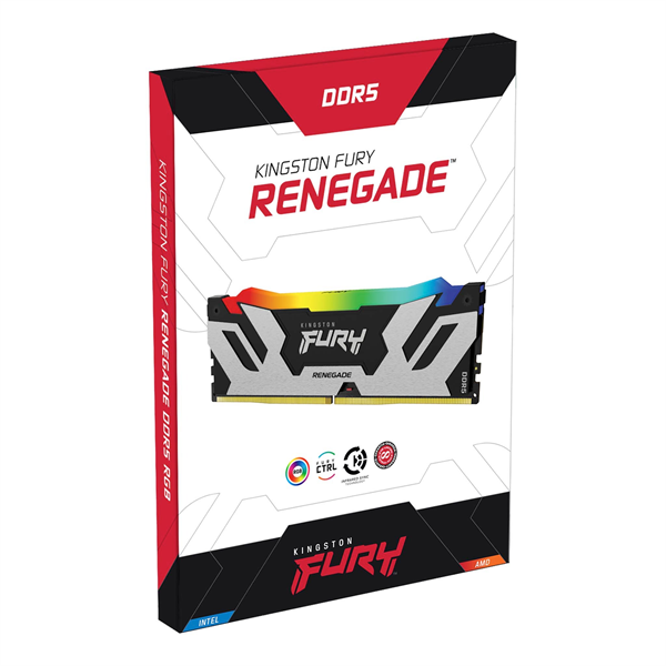 Kingston 32GB 6000MT/s DDR5 CL32 DIMM FURY Renegade RGB XMP
