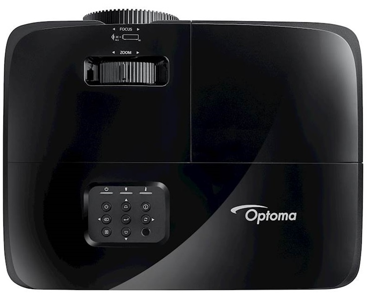 Optoma DX322 (DLP, XGA(1024x768), 3800Lm, 22000:1, HDMI, VGA, Composite video, Audio-in 3.5mm, VGA-Out, Audio-Out 3.5mm, 1*10W speaker, Black)