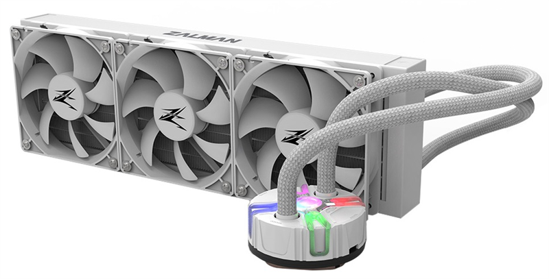 Zalman CPU Liquid Cooler 360mm, White