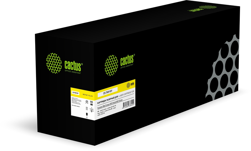 Cactus CS-TK8118Y TK-8118Y ASIA CN желтый (6000стр.) для Kyocera Mita Ecosys M8124cidn/M8130cidn
