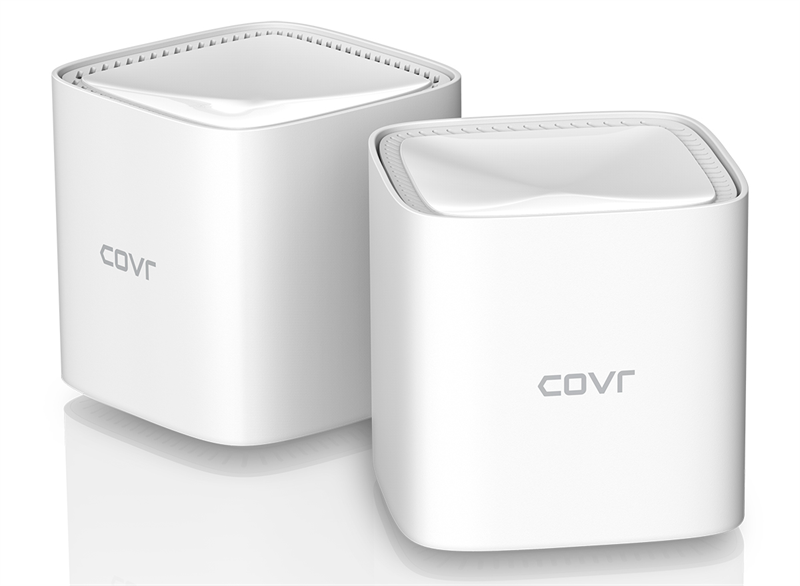 D-Link Двухдиапазонная домашняя Mesh Wi-Fi система AC1200, 1x1000Base-T WAN, 1x1000Base-T LAN, 2 внутренние антенны