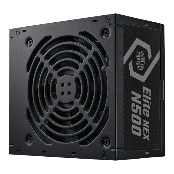 Cooler Master Elite NEX N500, 500W, ATX, 120mm, 5xSATA, 2xPCI-E(6+2), 3xMolex, APFC, EU Cable