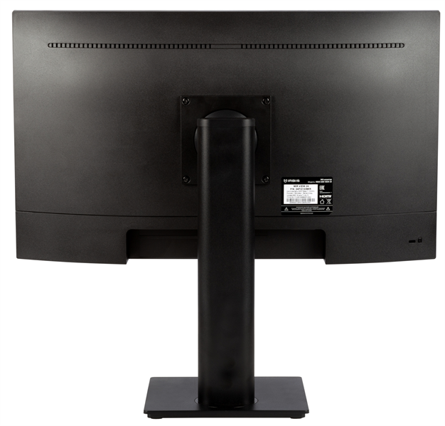 IRBIS MIR View 24 23.8'' LED Monitor 1920x1080, 16:9, IPS, 250 cd/m2, 1000:1, 5ms, 178°/178°, VGA, HDMI, DP, Audio output, 75Hz, speak,наклон, внутр. бп. Black МИНПРОМТОРГ (МПТ) 3г