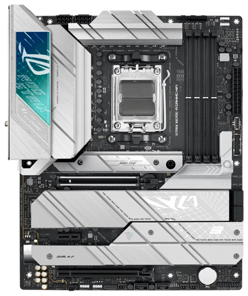 ASUS ROG STRIX X670E-A GAMING WIFI, AM5, X670, 4*DDR5, 4*SATA, 4*M.2, 3*USB 3.2, 4*USB 2.0, Type-C, 2*PCIx16, 1*PCIx1, DP+HDMI, ATX; 90MB1BM0-M0EAY0