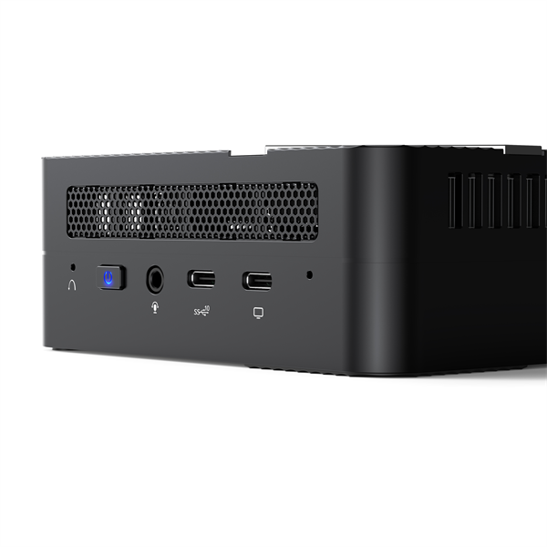 IRBIS Smartdesk mini PC Ryzen 5 5625U (6C/12T - 2.3Ghz), 2x8GB DDR4 2666, 256GB SSD M.2, Radeon Graphics, WiFi6, BT, 2xHDMI, 2xUSB Type-C, 1xRJ45, fTPM2.0, Mount, Win 11 Pro, 1Y