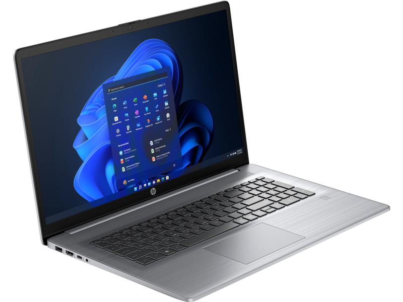 HP Probook 470 G10 Core i7-1355U 17.3 FHD (1920x1080) 300nits AG 16Gb DDR4(1x16GB),512GB SSD,FPR,41Wh,2.1kg,1y,Asteroid Silver,Win11Pro Multilanguage,KB Eng/Rus