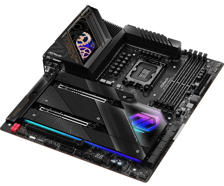 ASROCK Z790 TAICHI, LGA1700, Z790, 4*DDR5, 8*SATA, 6*M.2, 12*USB 3.2, 6*USB 2.0, Type-C, 2*PCIx16, 1*PCIx1, 1*M.2 (Key E), EATX