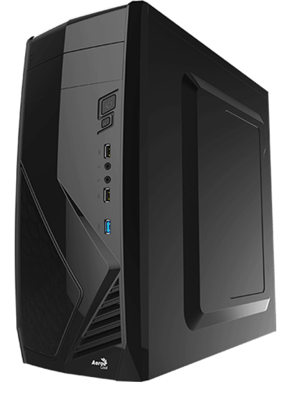 Aerocool CS-1102 черный без БП ATX 1x80mm 1x120mm 2xUSB2.0 1xUSB3.0 audio