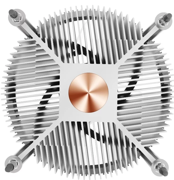 Cooler Master I70C PWM, Intel 115x, 95W, AlCu, Blue LED fan, 4pin