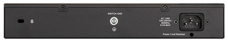 D-Link Неуправляемый коммутатор, 24x1000Base-T, защита от статического электричества до 1 кВ, корпус металл