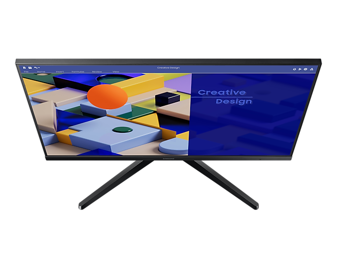 Samsung 24" Essential S3 S24C310EAI IPS LED 16:9 1920x1080 5ms 250cd 1000:1 178/178/75Hz D-Sub HDMI VESA Tilt Black