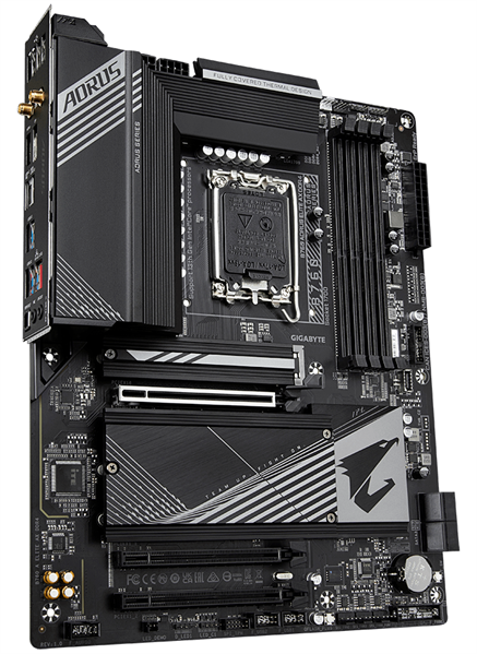GIGABYTE B760 AORUS ELITE AX DDR4, LGA1700, B760, 4*DDR4, 4*SATA, 3*M.2, 5*USB 3.2, 4*USB 2.0, Type-C, 3*PCIx16, HDMI+DP, ATX