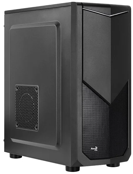 Aerocool TOMAHAWK-S-BK-v4 (ATX, без окна, USB3.0 x1, USB2.0 x2, 1x 12cm black fan)