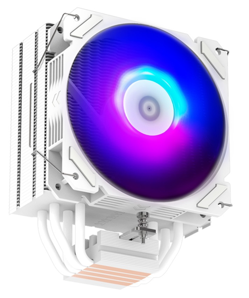 ZALMAN CNPS9X PERFORMA WHITE ARGB, 120mm FAN, 4 HEAT PIPES, 4-PIN PWM, 700-1800 RPM, 28DBA MAX, HYDRO BEARING, FULL SOCKET SUPPORT