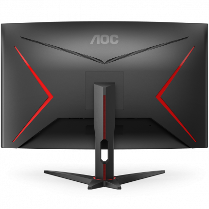 31,5" AOC CQ32G2SE Curved 2560x1440 165Гц VA WLED 16:9 4ms 2*HDMI DP 3000:1 80M:1 178/178 250cd 2*Speakers5W Tilt Black/Red