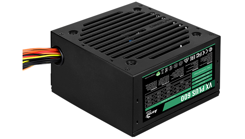 Aerocool ATX 600W VX PLUS 600W (20+4pin) 120mm fan 3xSATA RTL