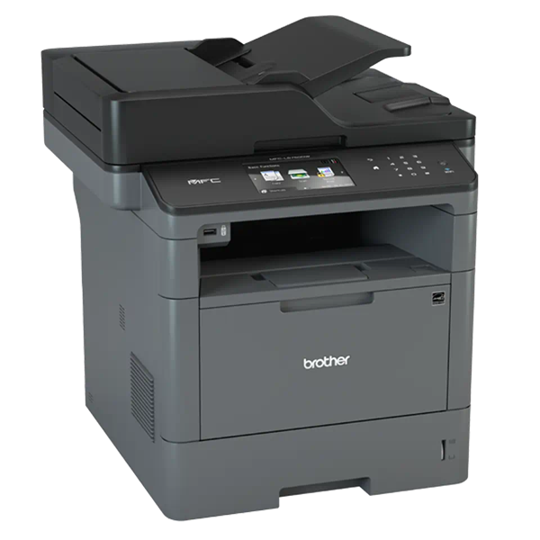 Brother MFC-L5700DN, P/C/S/F, A4, 40 стр/мин, 256 МБ, Duplex, ADF50, LAN, USB, старт.картридж 2000 стр. аналог MFCL5700DNRF1 (работает с тонерами TN-3430/TN-3480)