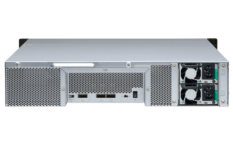 QNAP SMB Expansion Unit (Rack 2U) up to 12hot plug HDDs SATA(3,5' or 2,5')/2xPS incl Cbl/no rail/Expand with QXP-1600eS11(Include)