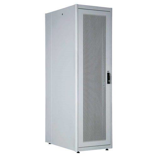 LANDE DYNAmic Basic Server 19" Серверный напольный шкаф 42U, 600х1000х2010, перфорированная одностворчатая передняя дверь, перфорированная одностворчатая задняя дверь, цвет серый