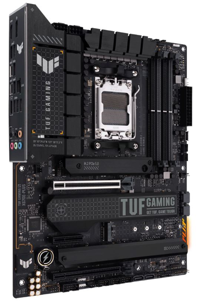 ASUS TUF GAMING X670E-PLUS, AM5, X670, 4*DDR5, 4*SATA, 4*M.2, 8*USB 3.2, Type-C, 2*PCIx16, 1*PCIx4, ATX; 90MB1BJ0-M0EAY0
