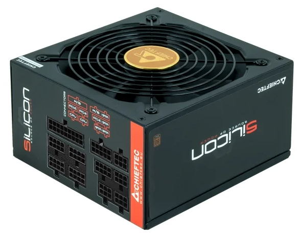 Chieftec Silicon SLC-750C (ATX 2.3, 750W, 80 PLUS BRONZE, Active PFC, 140mm fan, Full Cable Management) Retail