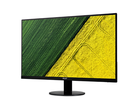 23.8" ACER SA240YAbi IPS, 1920x1080 ,75Hz , 4ms, 178°/178° , 250nits , + HDMI , 1000:1, Black Matt with glossy foot stand
