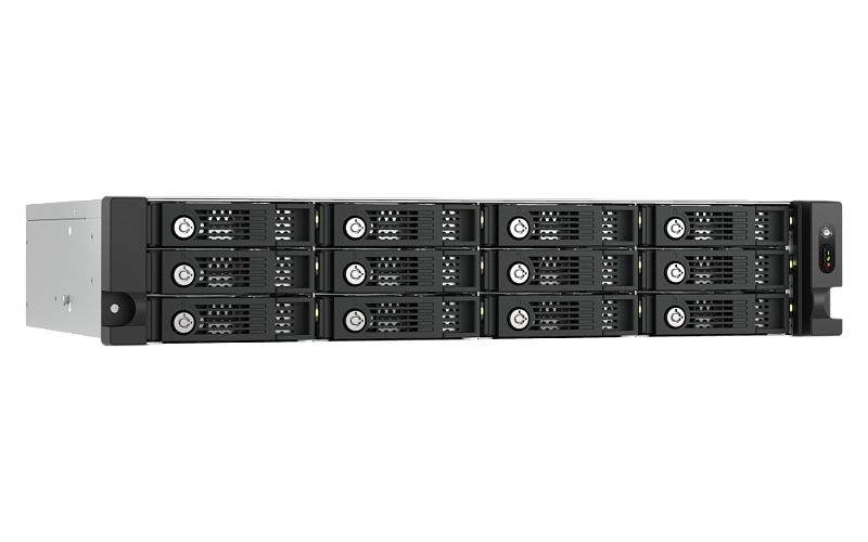QNAP ENTERPRISE 2U/12bay Expansion Unit up to 12HP HDD SATA(3,5' or 2,5')/2xPS incl Cbl/no rail(RAIL-B02)/ Expand with QXP-XX8PES TL-R1200PES-RP-EU-RU