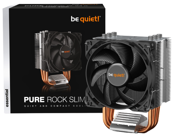 be quiet! PURE ROCK SLIM 2 / LGA 115x;AM3(+),AM4 / 130W TDP / PWM / BK030 / RTL