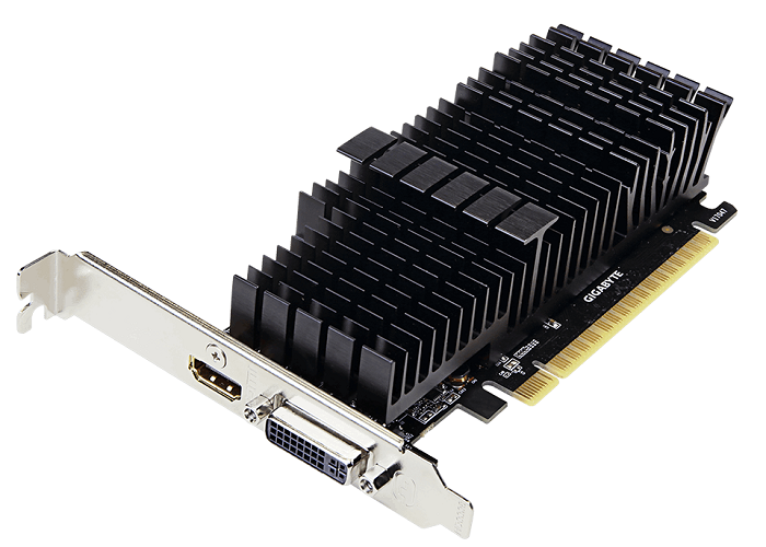 GIGABYTE GT710 2GB Silent LP//GT710, HDMI, DVI, 2G,D5