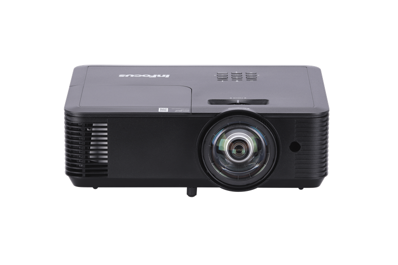 INFOCUS IN118BBST DLP,3400 lm,FullHD,30 000:1,(0.5:1)-короткофокусный,2xHDMI 1.4,VGA in,VGA out,S-video,USB-A(power),3.5mm audio in,3.5mm audio out,RS232,лампа до 15000 ч.,1x10W,2.9 кг