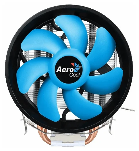 Aerocool Verkho 2 Plus 115W / PWM / Intel 115*/775/1200 / AMD / Heat pipe 6mm x2